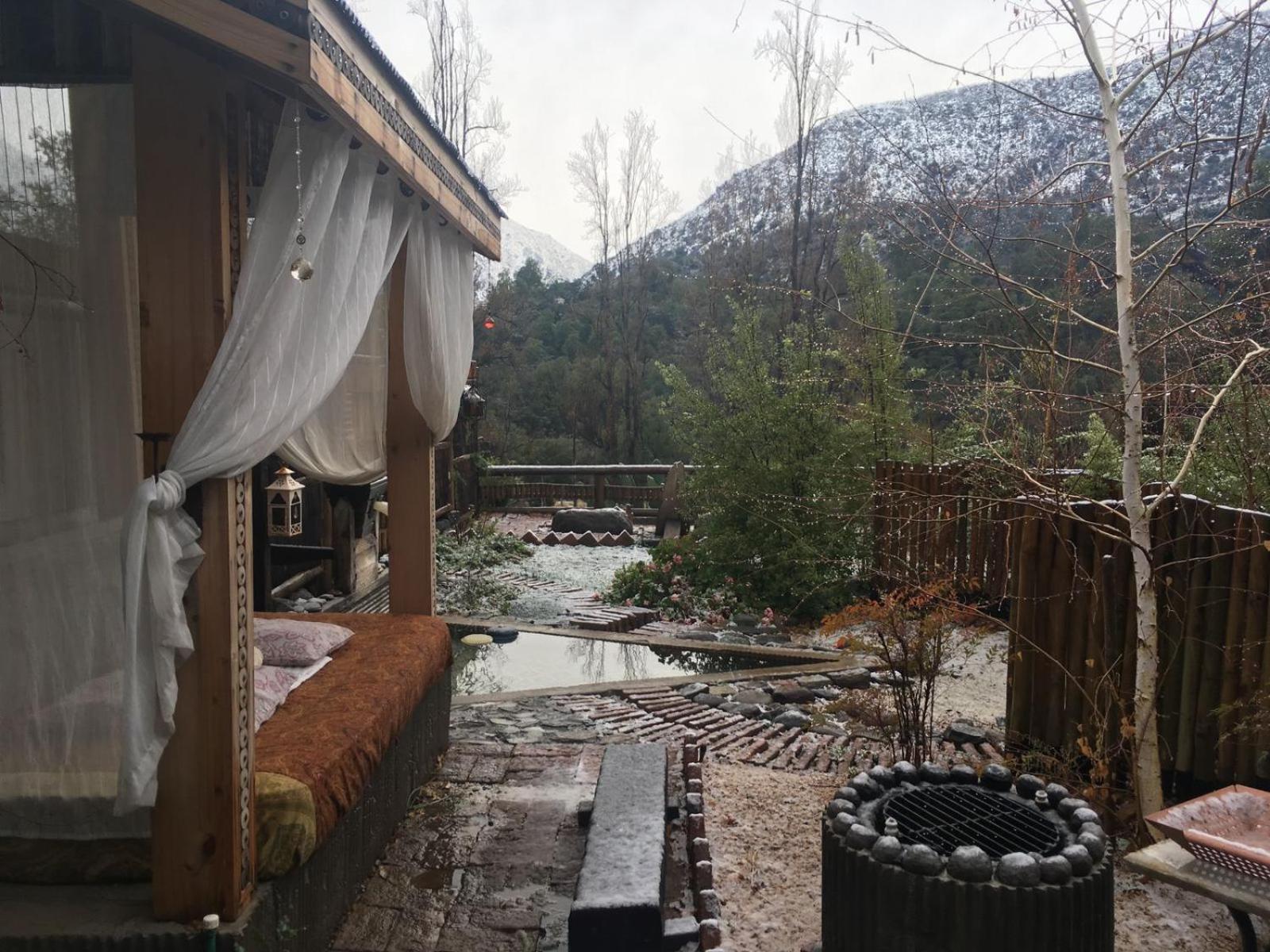 Ferienwohnung Loft Del Rio Cajon Del Maipo Exterior foto