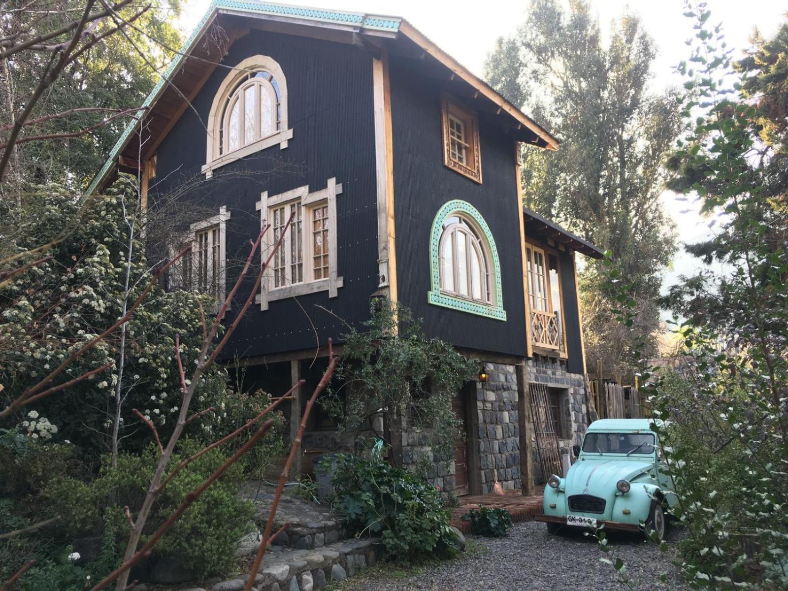 Ferienwohnung Loft Del Rio Cajon Del Maipo Exterior foto